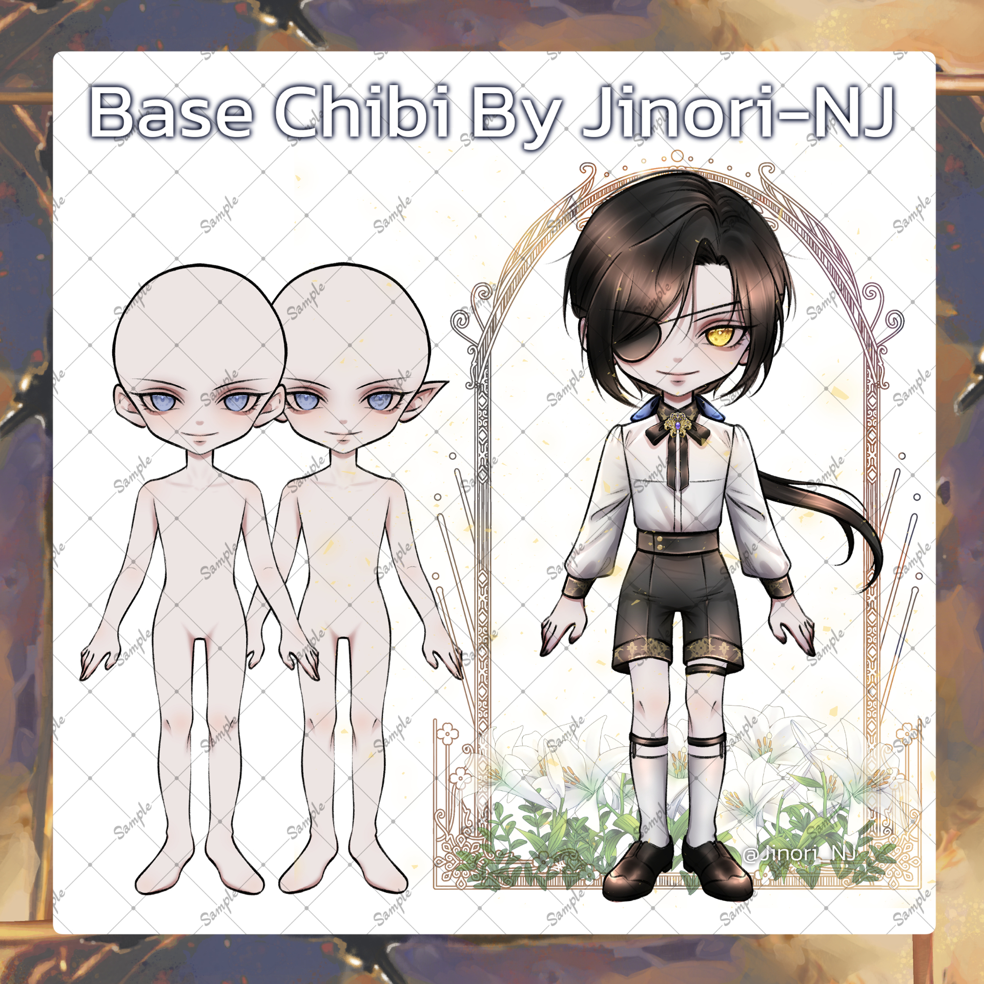 [P2U] Base Chibi by Jinori-NJ: Full body by Jinori30 | Arbum